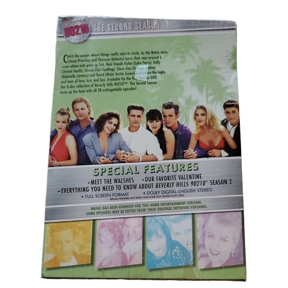 Beverly Hills 90210 - Season 2 (DVD, 2007, Multi-Disc Set) - Picture 6 of 6